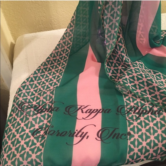 Not for sale Brand new pink and green AKA scarf only have 2 left in stock - Picture 2 of 6